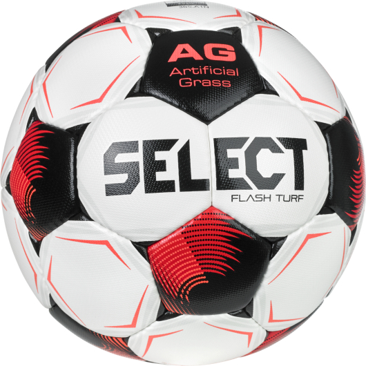 М’яч футбольний SELECT Flash Turf White (FIFA Basic) v26